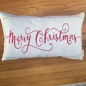 Lumbar Christmas Throw Pillow